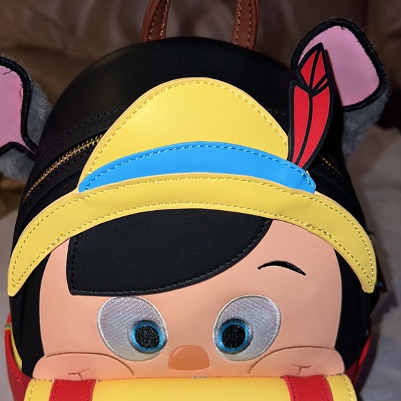 NEW Pinocchio Loungefly Mini Backpack – Disney100 - Picture 5 of 16